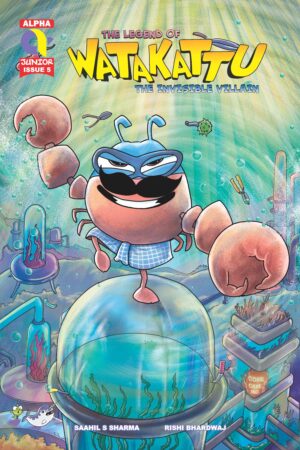 THE LEGEND OF WATAKATTU-THE INVISIBLE VILLAIN-ISSUE 5-ALPHA COMICS (NEW RELEASE)